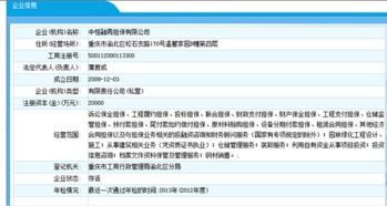 2014年全國非融資性擔保機構等級認定單位公示
